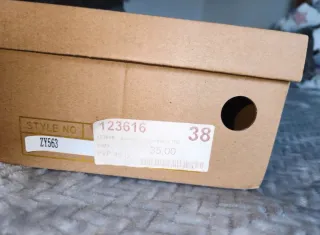 Zapatos JessyRoss Ante Negro Talla 38