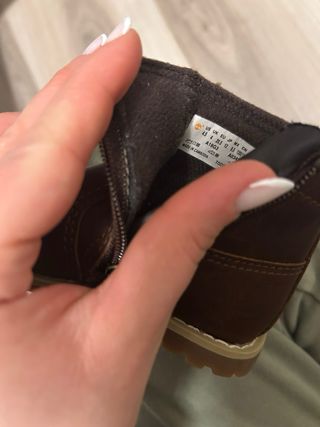 Timberland scarpette bimbo 20.5 mai usate