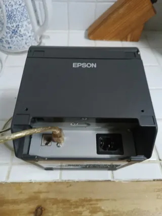 Impresora TPV Epson Negra