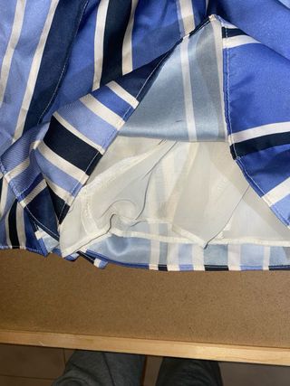 Mono Zara Talla S Rayas Azules