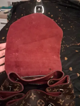 Mochila Louis Vuitton Marrón y Negra