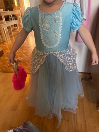 Disfraz Princesa Azul 4 años