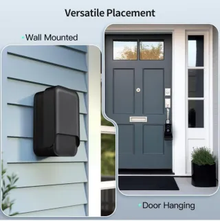 Caja de seguridad para llaves con huella