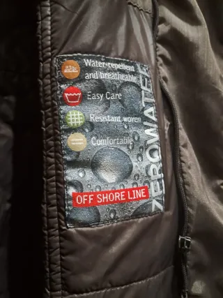 Chaquetón Off Shore marrón Hombre