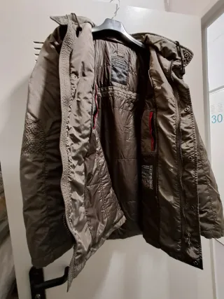 Chaquetón Off Shore marrón Hombre