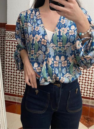Blusa estampada floral Woman Secret
