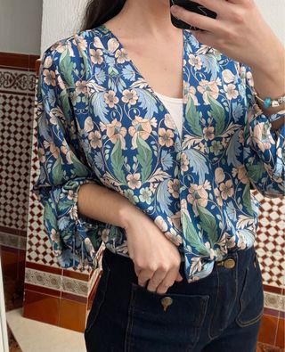 Blusa estampada floral Woman Secret
