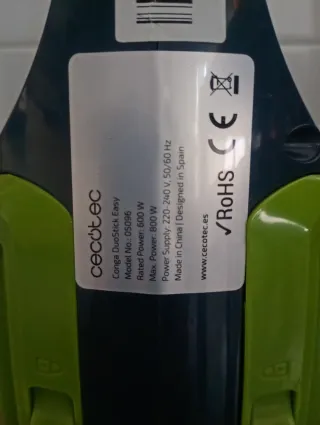 Aspirador Conga 2 en 1