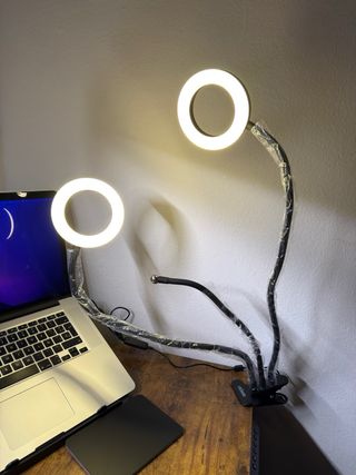 Anillo de luz LED doble Dörr SLR-12