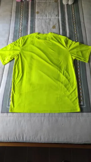 Camiseta Kappa Amarillo Flúor