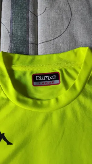 Camiseta Kappa Amarillo Flúor
