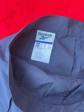 Falda plisada azul Reebok