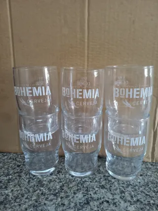 Conjunto 6 Copos Bohemia Cerveja Todos 4€