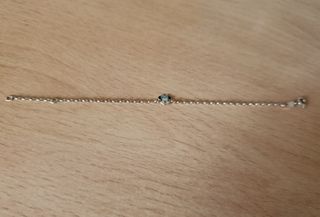 Pulsera Plata Minnie Niña