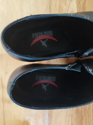 Botines Pikolinos Piel Negros Talla 38