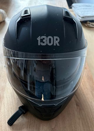 Casco Moto Integral 130R Negro