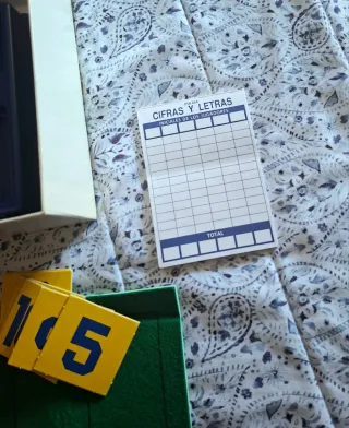 Juego Cifras y Letras TVE 90s