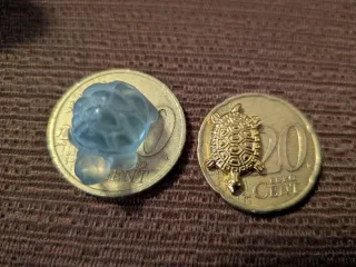 Lote de 10 figuras de tortugas decorativas