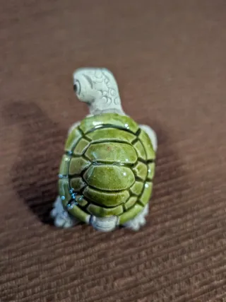 Lote de 10 figuras de tortugas decorativas