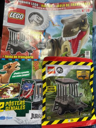 Revista lego jurassic world