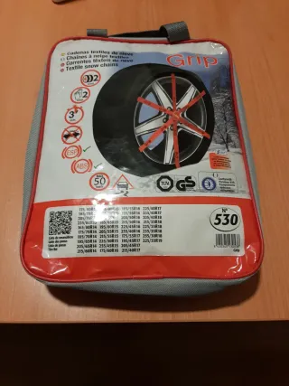 Cadenas textiles de nieve