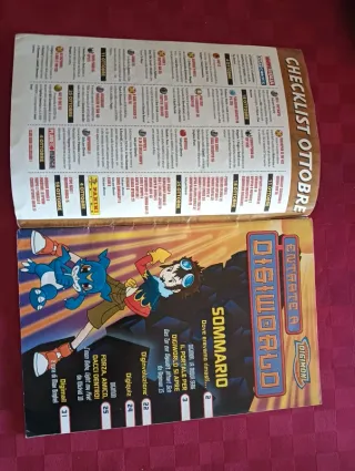 Fumetto Digimon ottobre 2001