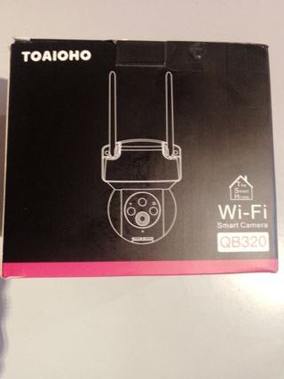 Cámara Vigilancia Wifi TOAIOHO QB320 2K 360°