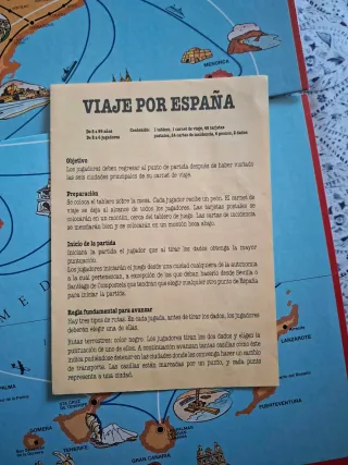 Juego de mesa Viaje por España Educa 1994