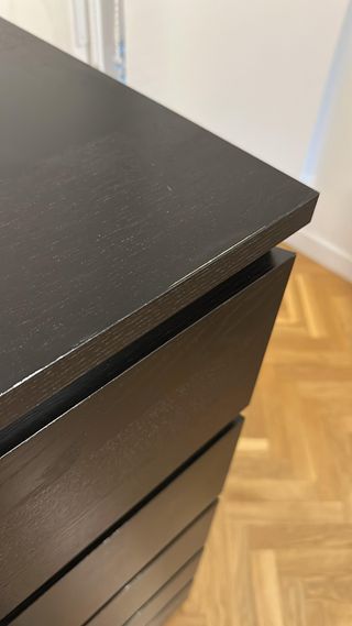 Cómoda MALM Ikea Negra