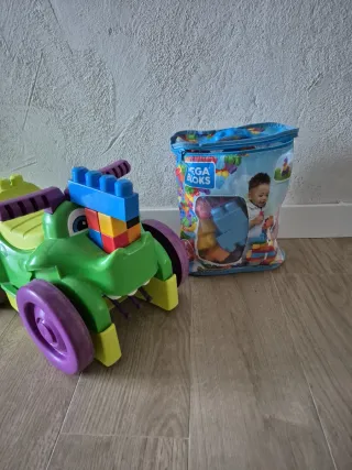 Correpasillos Recoge Bloques. Piezas aparte