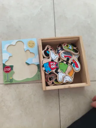 Puzzle de madera Mickey Mouse