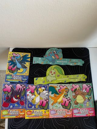 Merchandising láminas Pokemon ZA oficial Japón