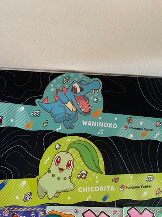 Merchandising láminas Pokemon ZA oficial Japón