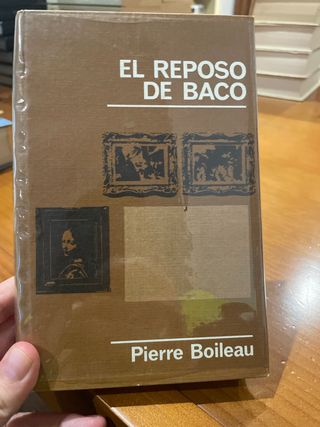 Libro El reposo de Baco