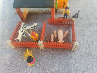 Playmobil Granja con animales y tractor