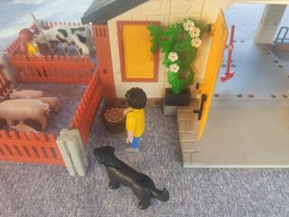 Playmobil Granja con animales y tractor