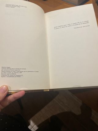 Libro El Filo de la Navaja