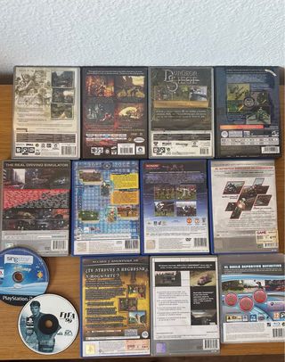 Lote Videojuegos PS2, PS3, PC y PS1