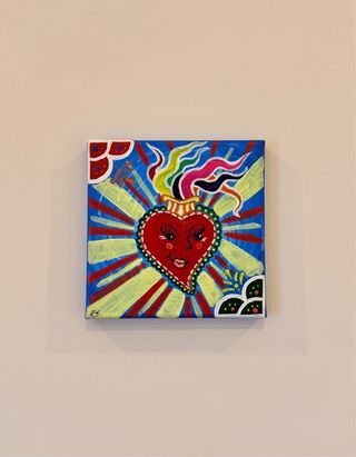 DIPINTO “CUORE POP”