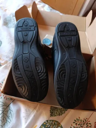 Merceditas de piel ECI Negras Talla 36