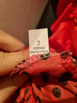 Disfraz Flamenca Talla 2