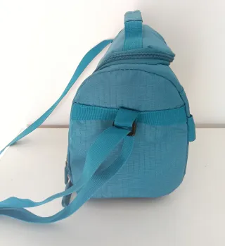 Lancheira Totto Azul e Amarela