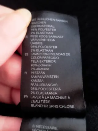 Vestido negro fiesta/noche Talla 38