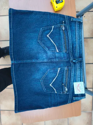 Falda vaquera corta Tommy Hilfiger