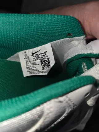 Nike Gamma Force Bianche/Verdi Tg 42