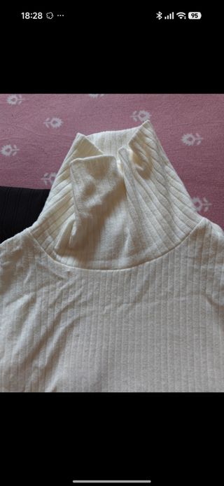 Jersey Stradivarius Beige Talla L