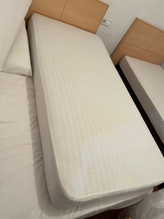 Colchón individual de tela