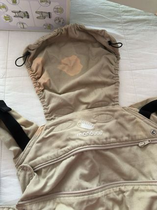 Mochila Portabebés Manduca Beige