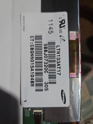 Pantalla Samsung 13 LTN133AT17