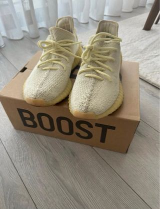 Adidas Yeezy 350 V2 Bege/Amarelo 42 2/3
